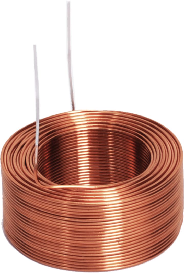 STX Air coil 2,2 mH Rdc 1,7 Ω wire φ 0,63 mm