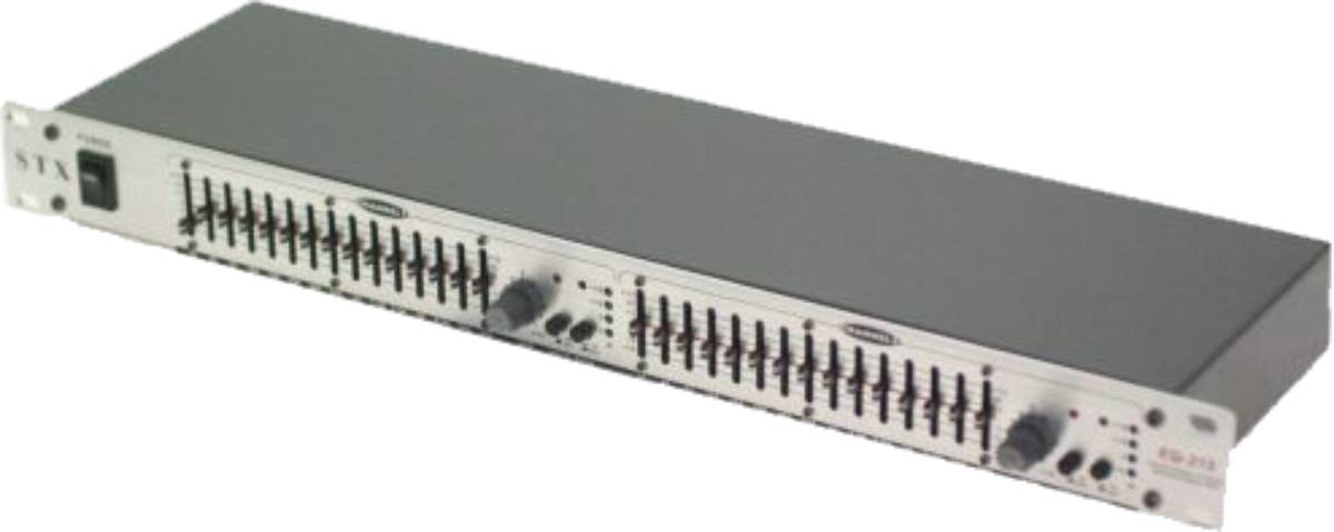 STX EQ-215 2 x 15 - Band stereo graphic equalizer