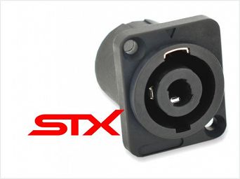 STX speak-on 4 pins chassis socket
