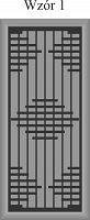 Hybrydowy panel akustyczny STX HPA1 materiał szary grafika czarna