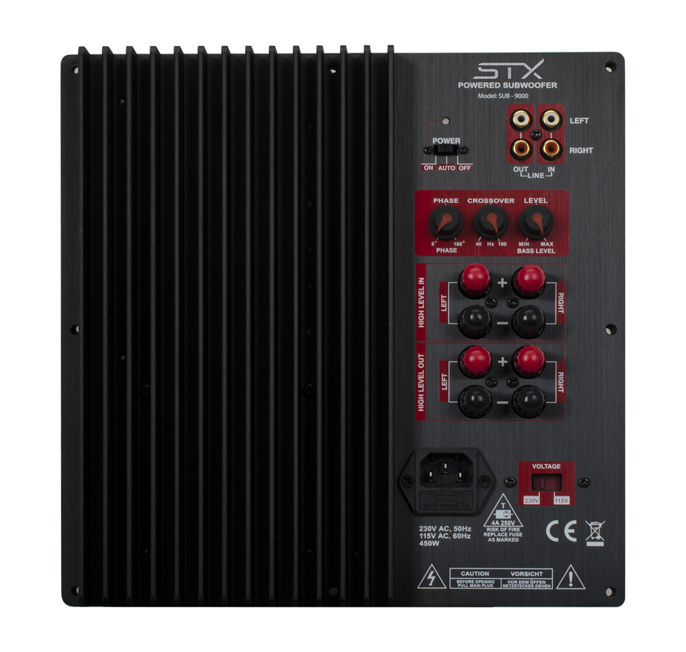 STX Graviton 500 S active subwoofer amplifier
